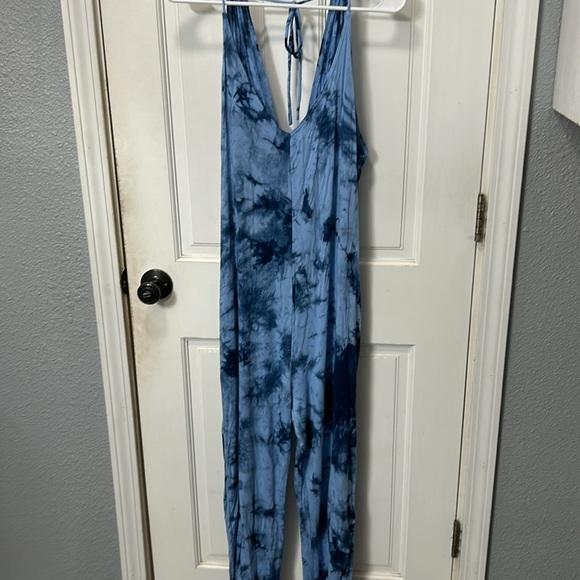 Shop Impressions jumpsuit size small halter tie - Picture 2 of 2